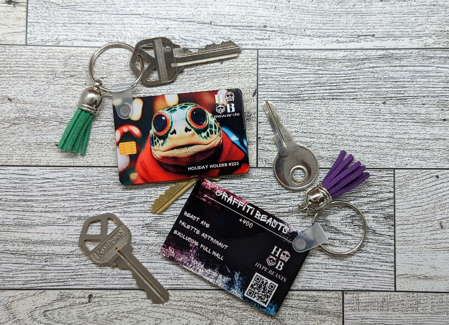 Hype Card Keychain